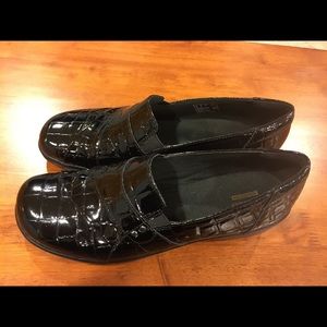 Clark’s Slip on Patent Leather Shoes